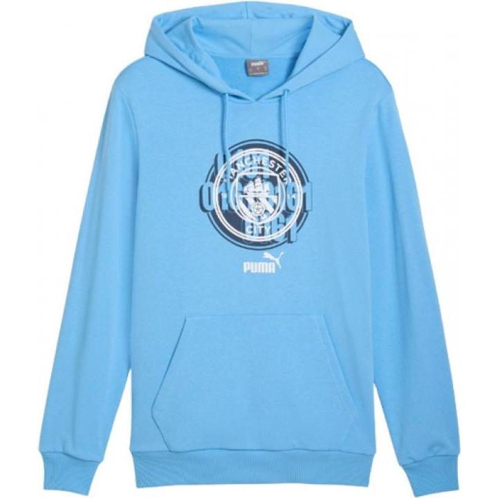 Puma, Maglietta calcio, Manchester City Culture Team-Sweatshirt (M), M