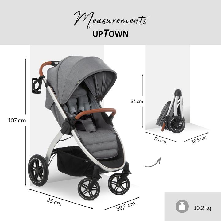 Produktbild Hauck Uptown Grey