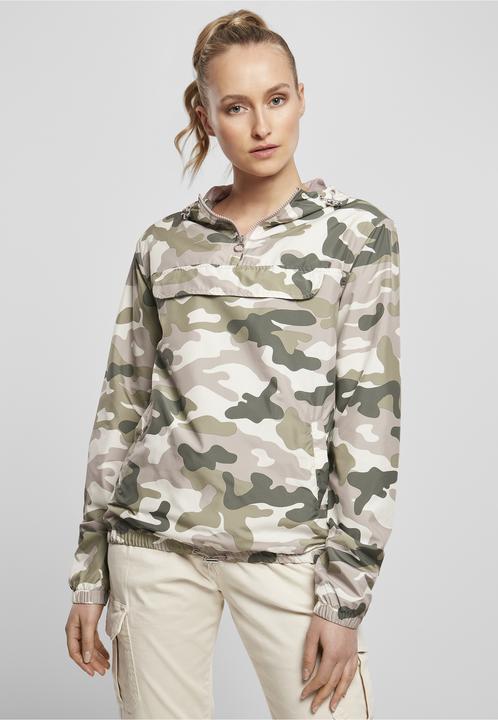 Actual product image Urban Classics Windbreaker Camo Pull Over (XS)