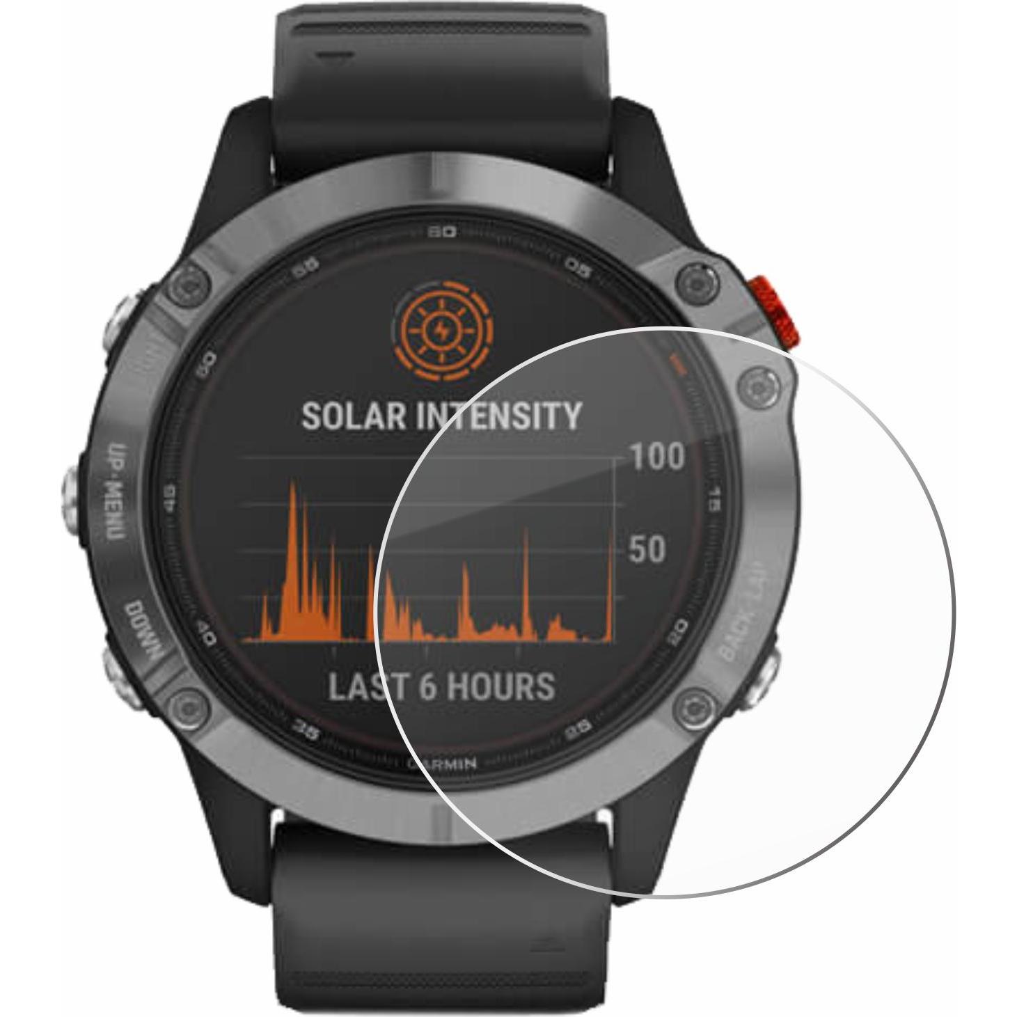 Thumbnail - Savvies Panzerglas Hartglas Displayschutz, Smartwatch Schutzfolie, Transparent