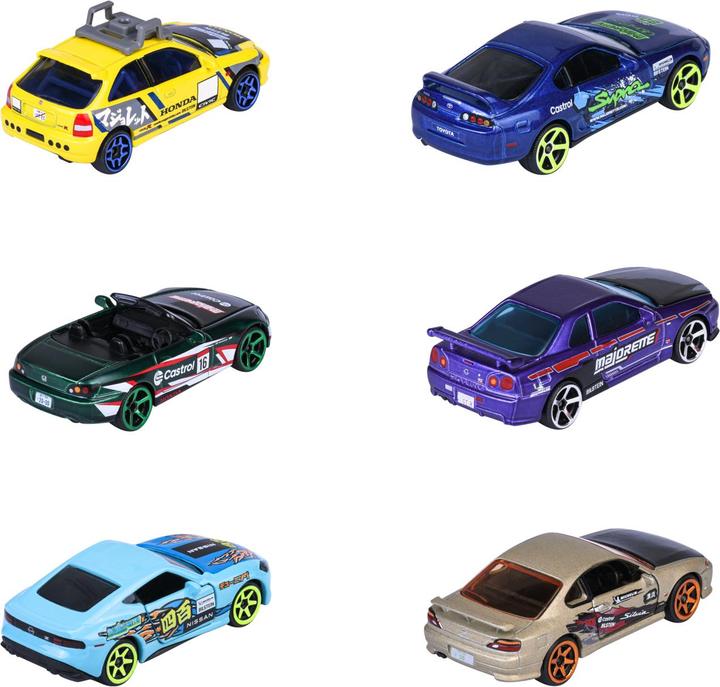 Immagine prodotto Majorette JDM Legends Deluxe Cars, 6 serie.