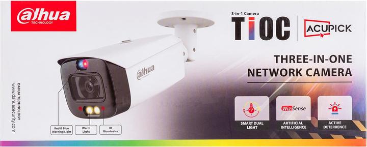 Produktbild Dahua NET CAMERA 8MP IR BULLET/HFW3849T1-ASPV0280BS5 (3840 x 2160 Pixels)