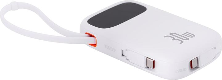 Actual product image Baseus QPow 2 10000mAh 30W powerbank (white) (10000 mAh, 30 W, 37 Wh)