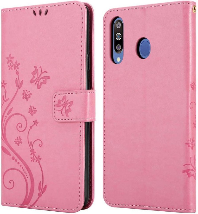 Produktbild Cadorabo Flower Book Cover (Samsung Galaxy M30)