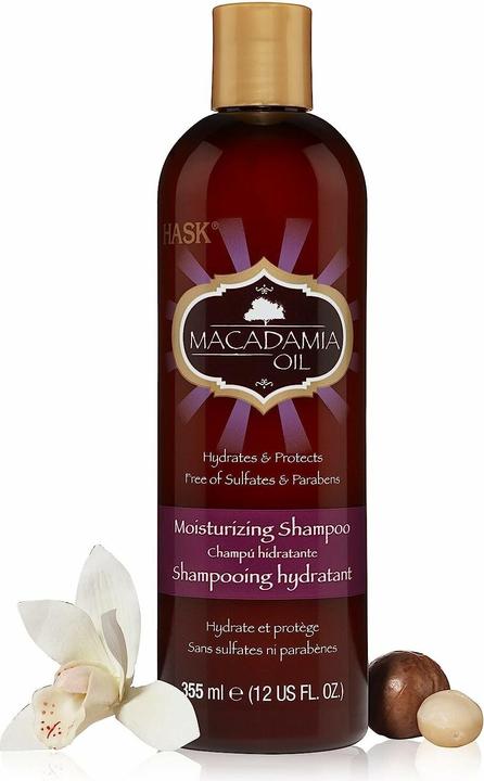 Produktbild Hask Moisturizing shampoo - macadamia oil 355ml (355 ml, Flüssiges Shampoo)