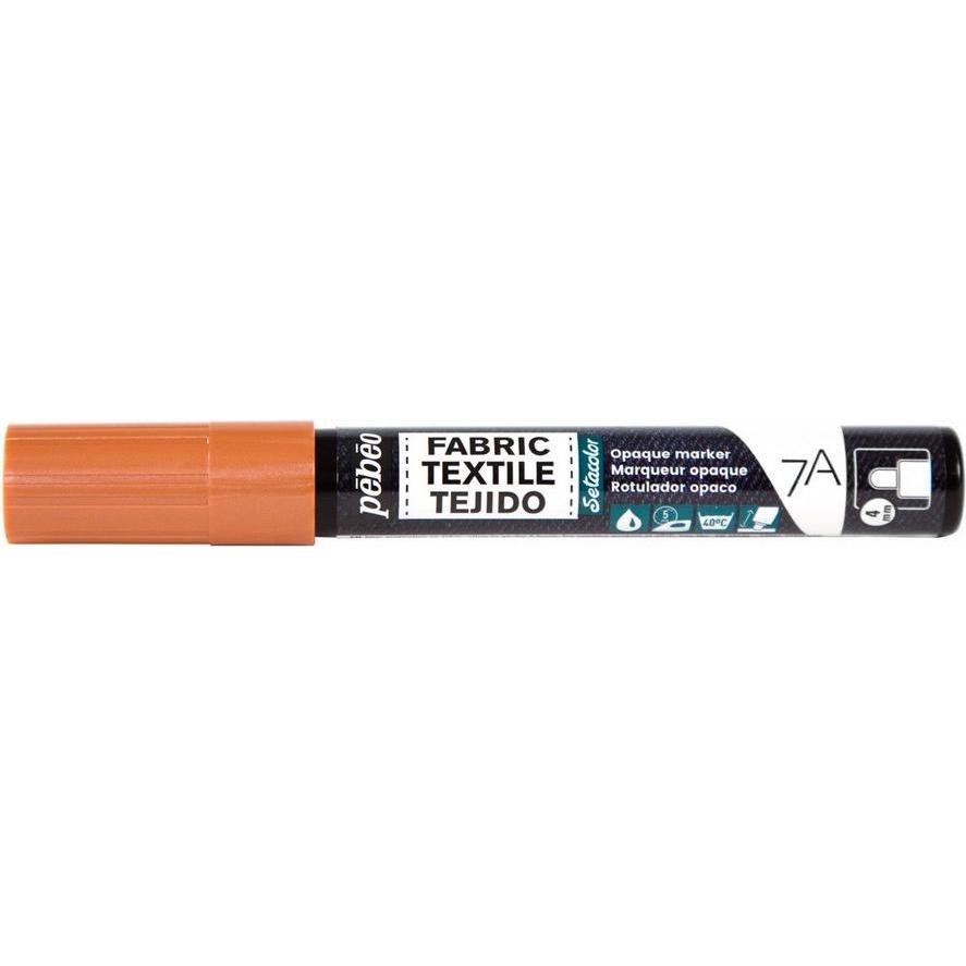 Pebeo, Marker, 7A Marker Opak 4mm Runde Spitze (Kupfer, 4 mm)
