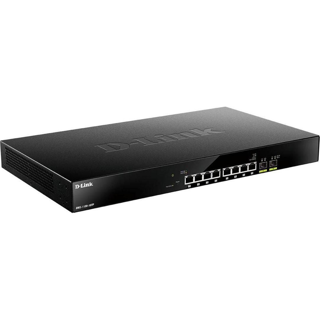 D-Link 10-Port PoE Multi-Gigabit Managed Switch für Unternehmen, Switch di rete