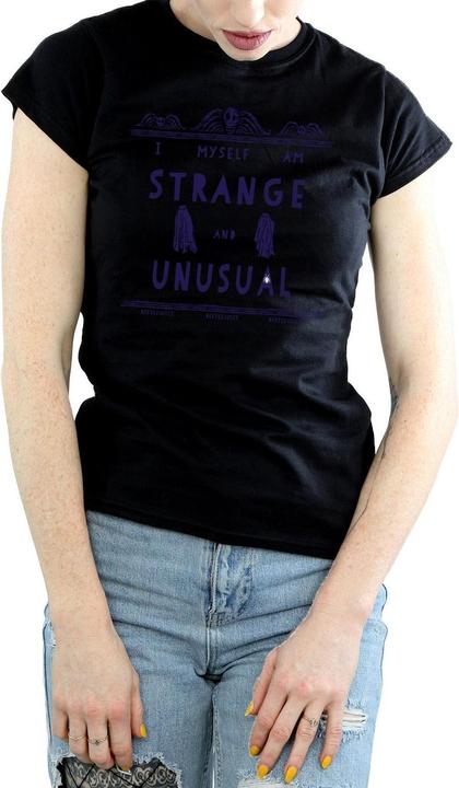 Actual product image Beetlejuice Womens/Ladies Strange And Unusual Cotton T-Shirt (XL)