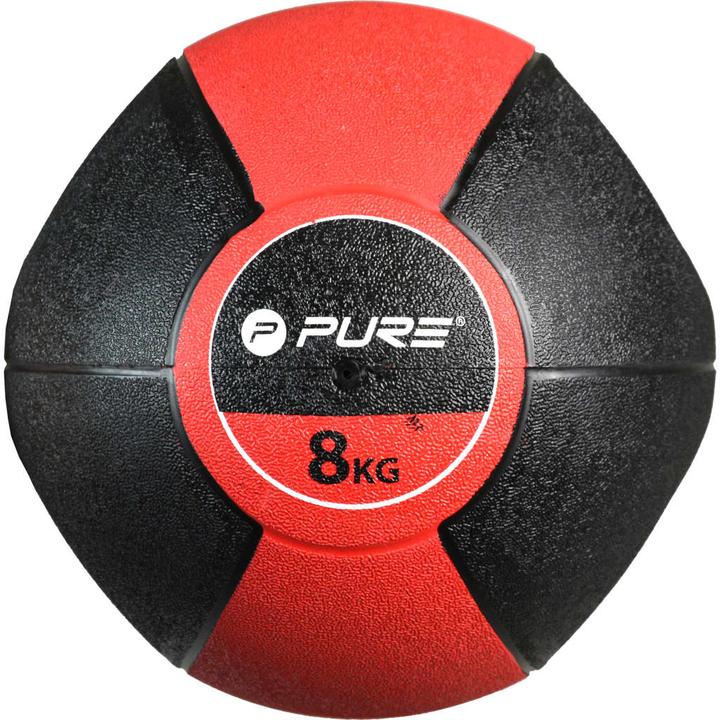 Actual product image Pure2improve Medicine ball with handles (8 kg, 350 mm)
