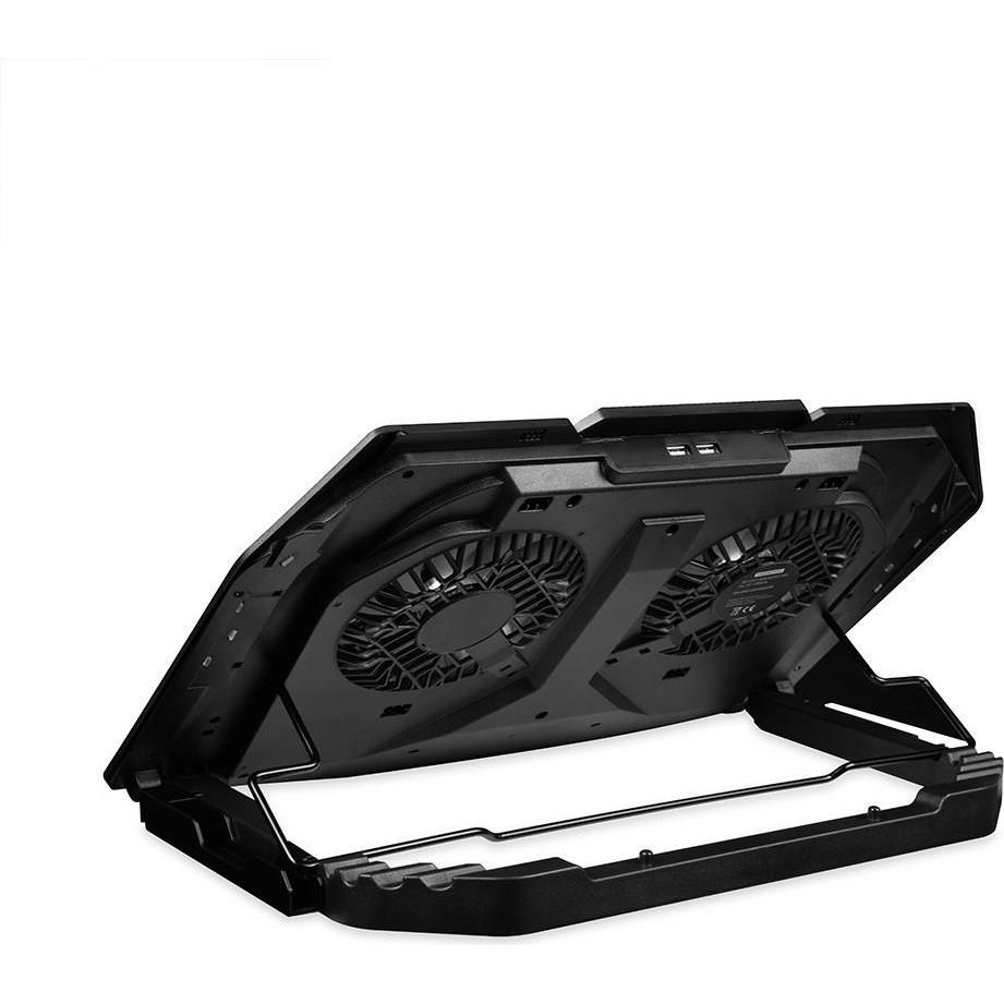 Thumbnail - Modecom CF21 RGB Silent, Notebook Ständer, Schwarz