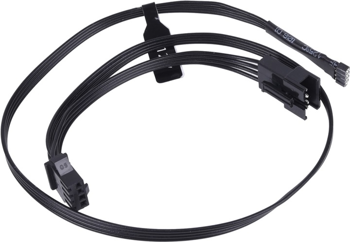 Image du produit Alphacool Câble adaptateur RGB 4 pôles pour carte mère - Noir 50cm