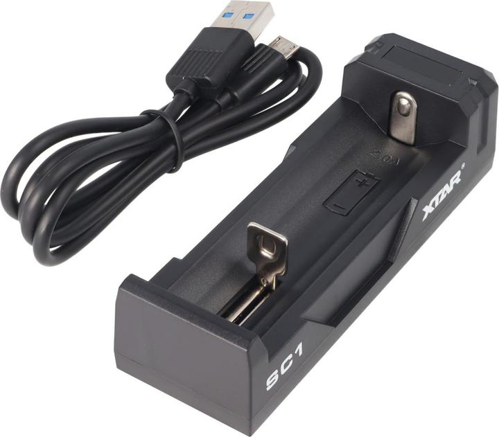 Immagine prodotto Xtar Caricatore rapido per batteria Li-ion 3,6 - 3,7 Volt (1 pz., Caricabatterie senza batteria)