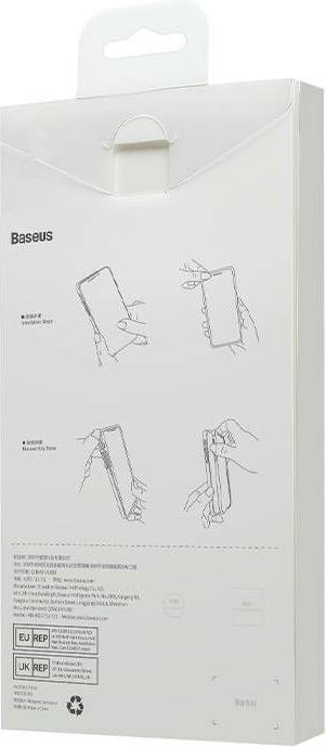 Produktbild Baseus Liquid Silica Gel Case for iPhone 14 Pro (Elderberry)+ tempered glass + cleaning kit (Apple iPhone 14 Pro)