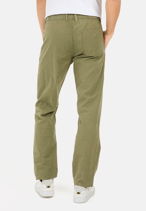 Actual product image Camel Active Chinohose mit Kordelzug aus einem Leinenmix (38)