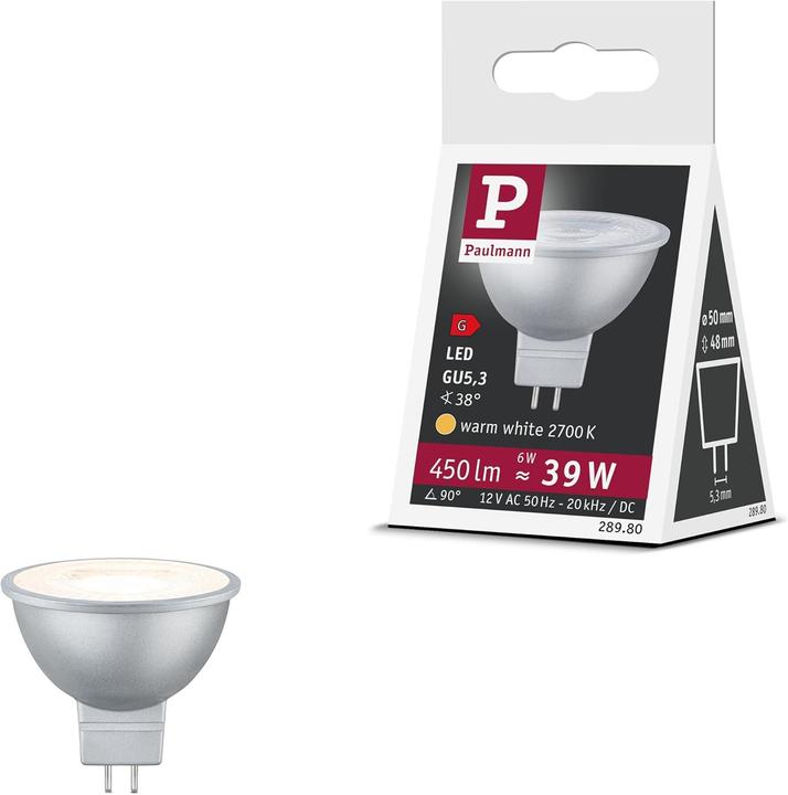 Productafbeelding Paulmann LED-reflector GU5.3 (GU5.3, 450 lm, 1x)