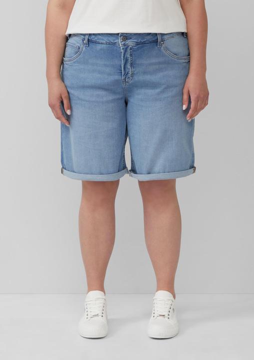 Actual product image S.Oliver Jeans-Hose Bermuda Jeans / Curvy Fit / Mid Rise / Slim Tapered Leg (44)