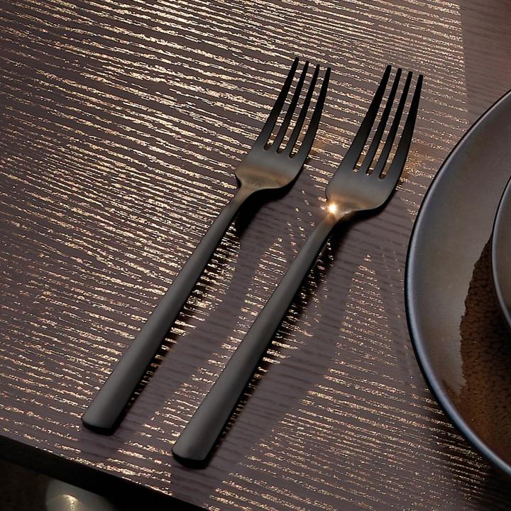 Actual product image Amefa VENTURA Besteckset 24-teilig PVD schwarz (24 Piece, Cutlery set)