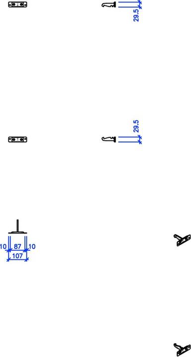 Produktbild Kesseböhmer Fronthalterset PEKA/KESSEB+AMMAlg-HMER zu Rohrrahmen-Hochschrank (1 Stk.)