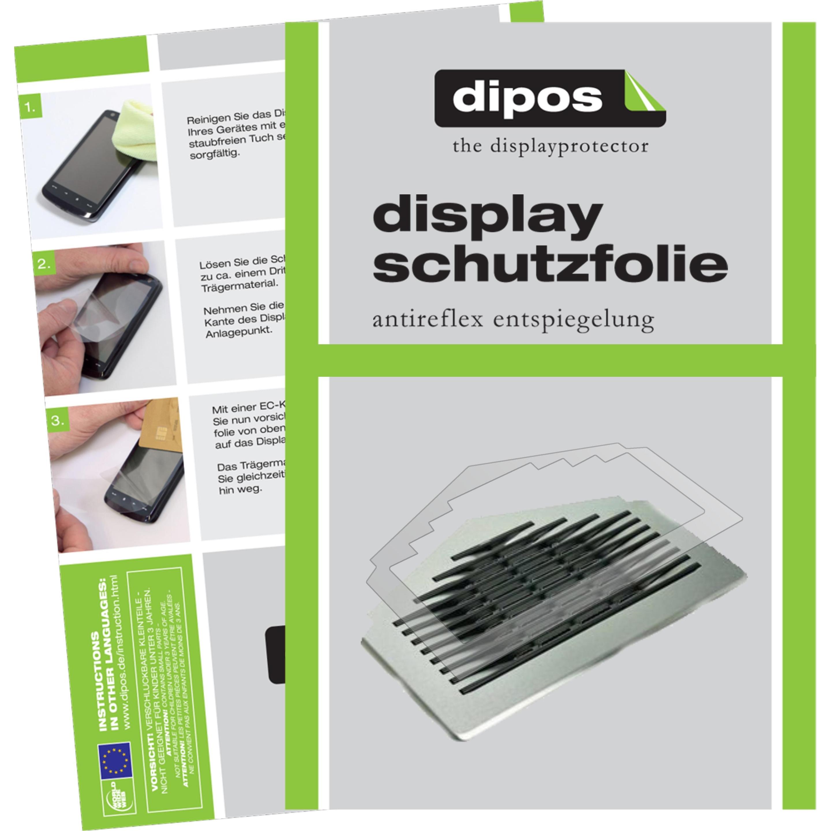 Dipos Displayschutzfolie Antireflex, Zubehör Kaffeemaschinen, Transparent