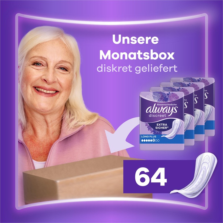 Actual product image Always Discreet (64 x, Large plus)