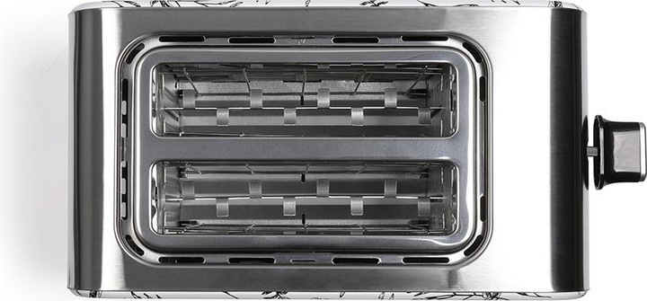 Produktbild Livoo Toaster mit Blumenmotiv