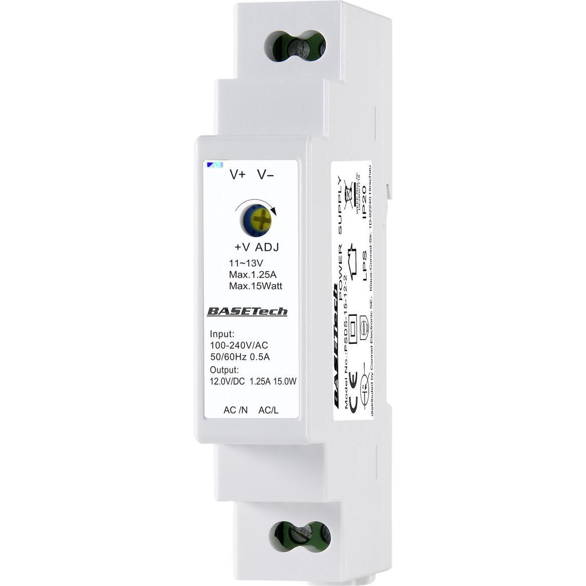 Basetech, Systemstromversorgung, DIN Rail Netzteil