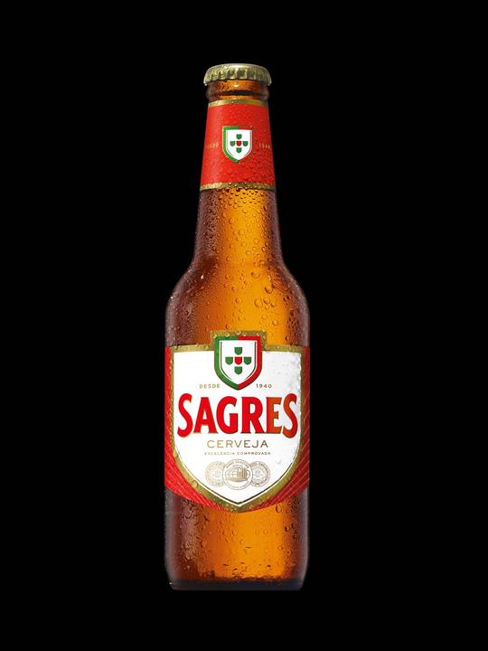 Image du produit Sagres Bière Branca (claire) caisse 24 x 330 ml / 5.1 % Portugal (24 x 33 cl)