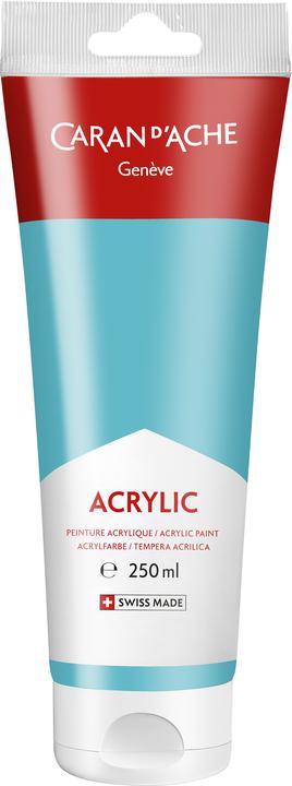 Produktbild Caran d'Ache Acrylic (Türkisblau, 250 ml)