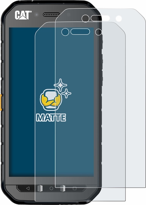 Actual product image BROTECT Anti-glare screen protector matt (2 Piece, CAT S41)