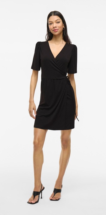 Image du produit Vila Kurzes Wickelkleid (XL)