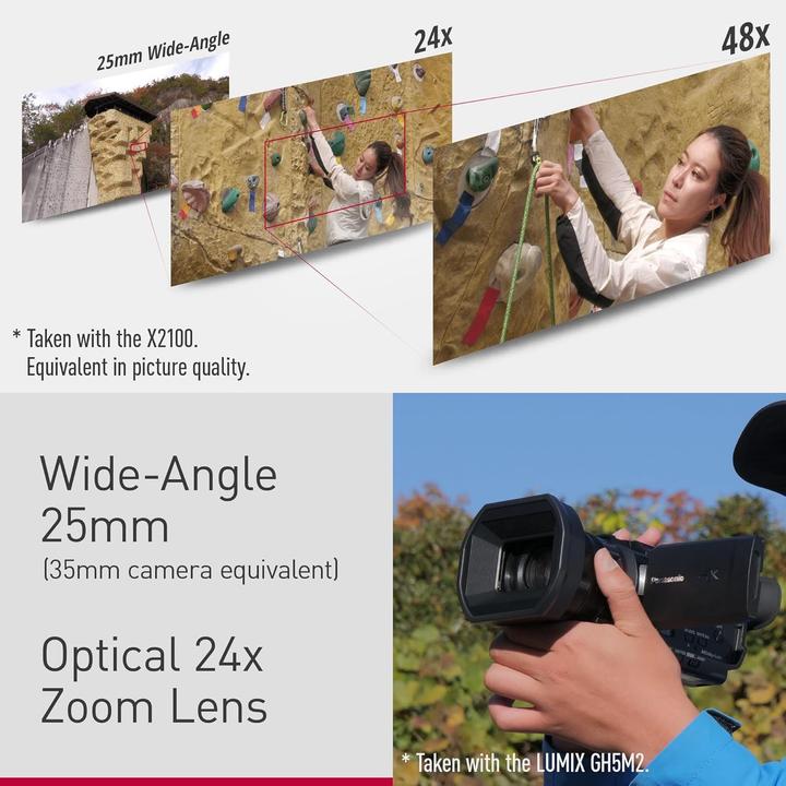 Image du produit Panasonic HC-X1600E (8.29 Mpx, 50p, 24 x)