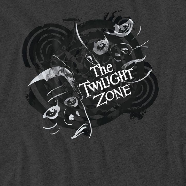 Produktbild The Twilight Zone Strange Faces TShirt meliert (M)