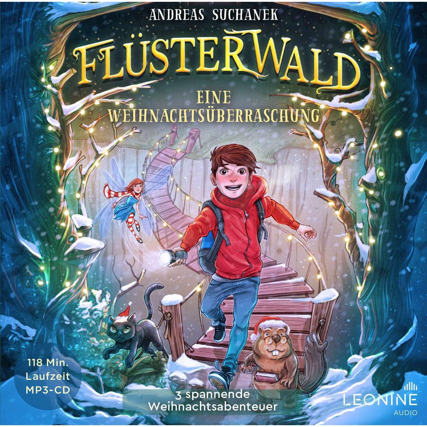 Flüsterwald-Weihnachtsgeschichten 1-3, Hörbücher von Andreas Suchanek