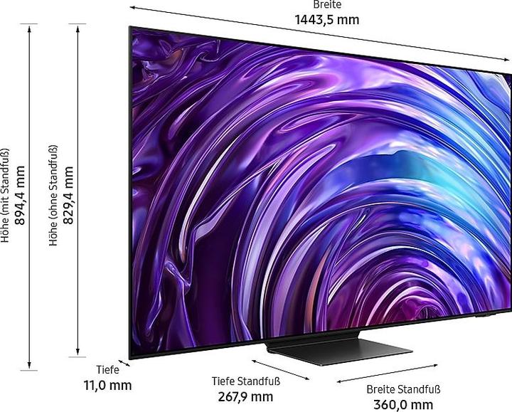 Produktbild Samsung GQ65S95DAT (65", S95D, OLED, 4K, 2024)