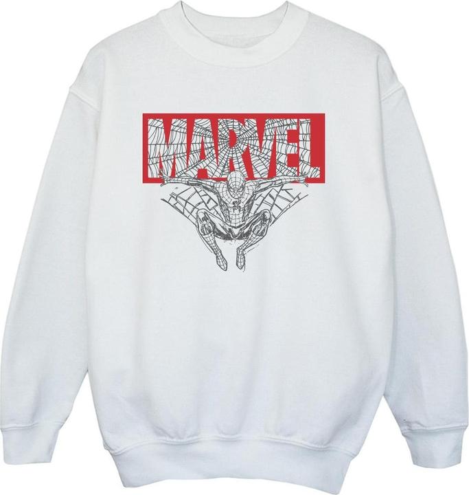 Image du produit - Sweat SPIDER MAN LOGO RED - Garçon (128)