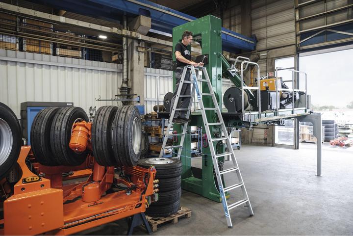 Image du produit Zarges Saferstep B - Escabeau à marches 2 x 3 (Échafaudages, 88 cm)