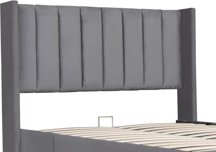 Image du produit Juskys Lit rembourré Savona (120 x 200 cm)