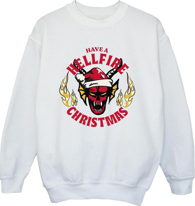 Image du produit Netflix - Sweat STRANGER THINGS HELLFIRE CHRISTMAS - Garçon (128)