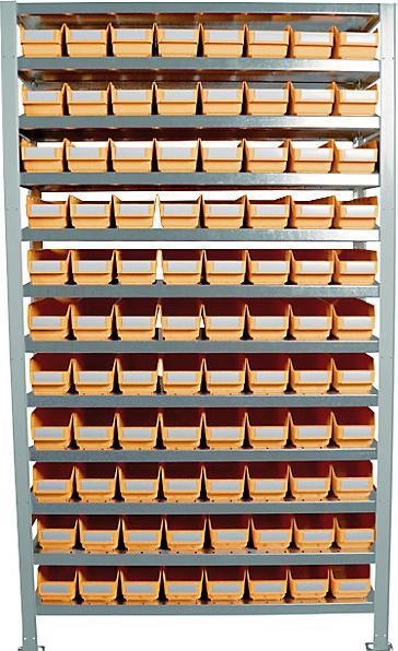 Produktbild kaiserkraft Steckregal mit Regalkästen