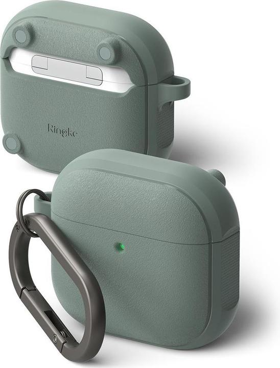 Ringke Onyx MagSafe Case for Apple AirPods 4 - Green (Manchon pour casque d'écoute)