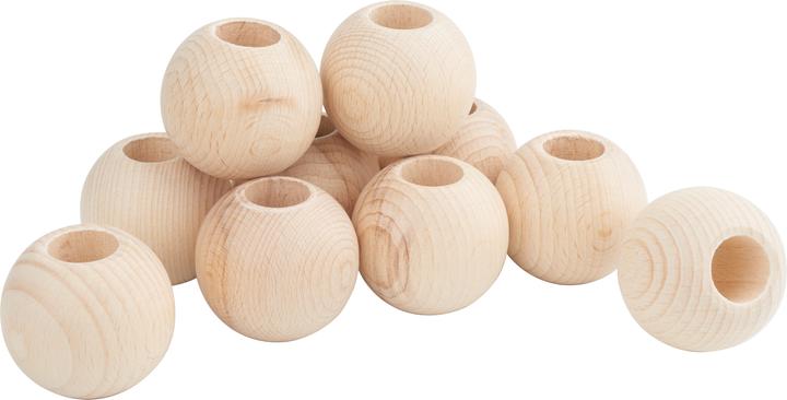 Produktbild VBS Holzkugeln mit grosser Bohrung "Ø 50 mm"
