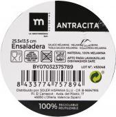 La Mer anthracite melamine salad bowl 25.5x13.5 la medi (0.30 l, 1 x)