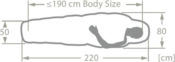 Actual product image Vaude Sioux (220 cm)