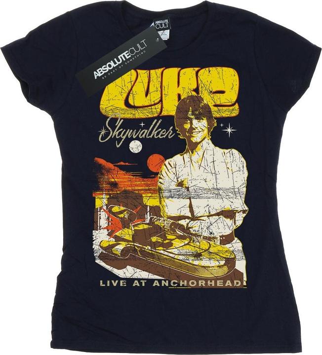 Produktbild Star Wars Luke Skywalker Rock Poster TShirt (M)