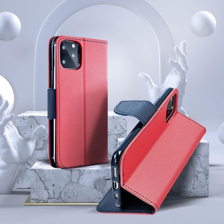 Actual product image Fancy Book Book case OEM case for SAMSUNG A15 5G red / navy (Samsung Galaxy A15 5G)
