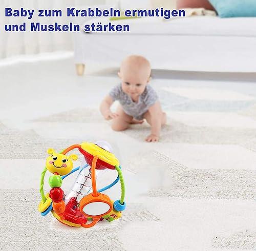 Produktbild Activity Board Babyspielzeug 6 Monate Rassel Baby Motorik Ball greifen Ball, greifen, schütteln & krabbeln
