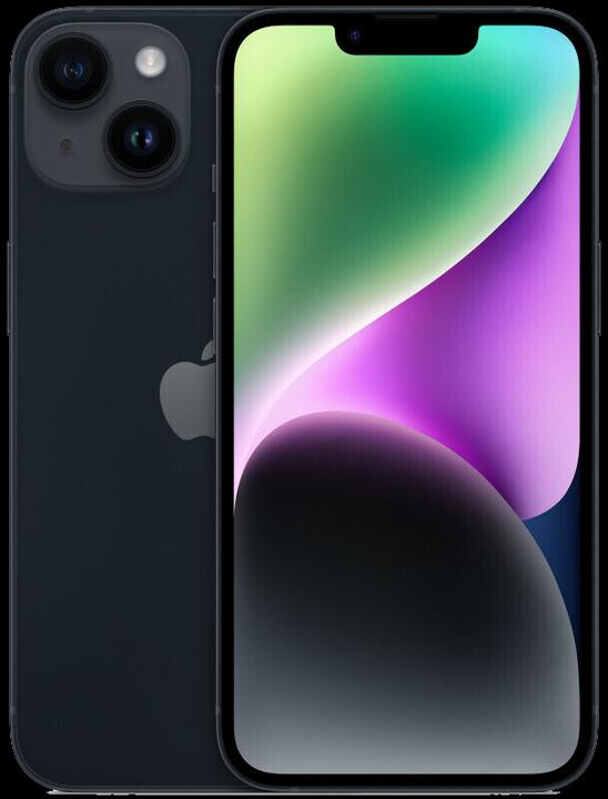 Actual product image Janado iPhone 14 (128 GB, Black, 6.10", 24 Mpx, Dual SIM, D / Acceptable)