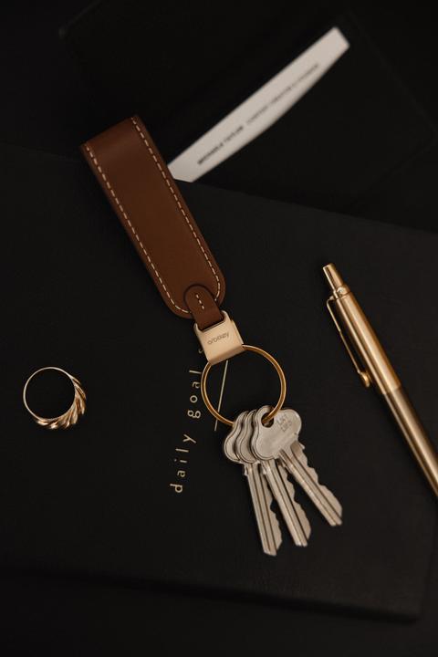 Immagine prodotto Orbitkey Portachiavi ad anello, caramello