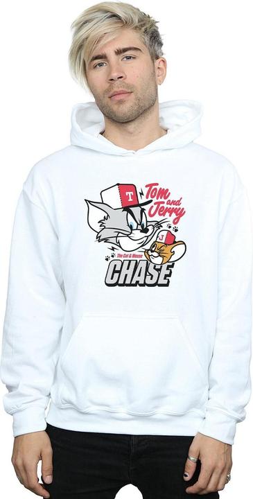 Immagine prodotto Tom & Jerry Cat & Mouse Chase Felpa con Cappuccio Uomo (M)