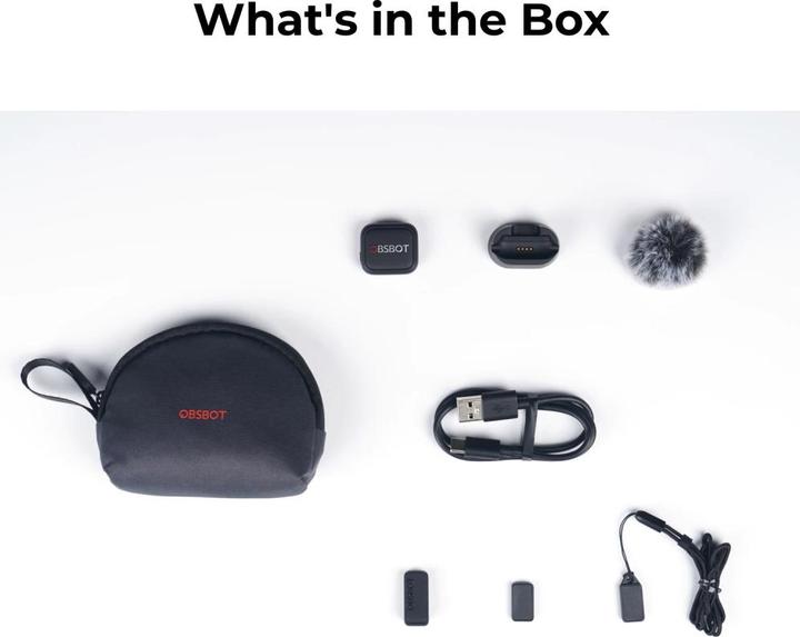 Produktbild Obsbot Vox SE Wireless Live Streaming Microphone